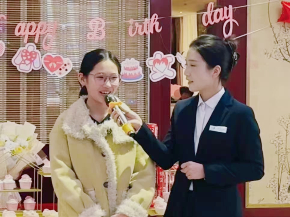 人生第一次，主持夢的初次綻放